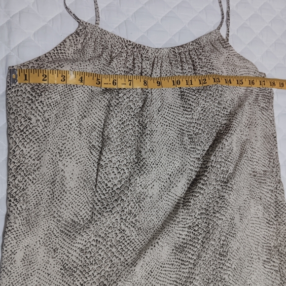 EUC Rails Women’s Adora Cream Snakeskin Dress Size XS - Picture 7 of 12